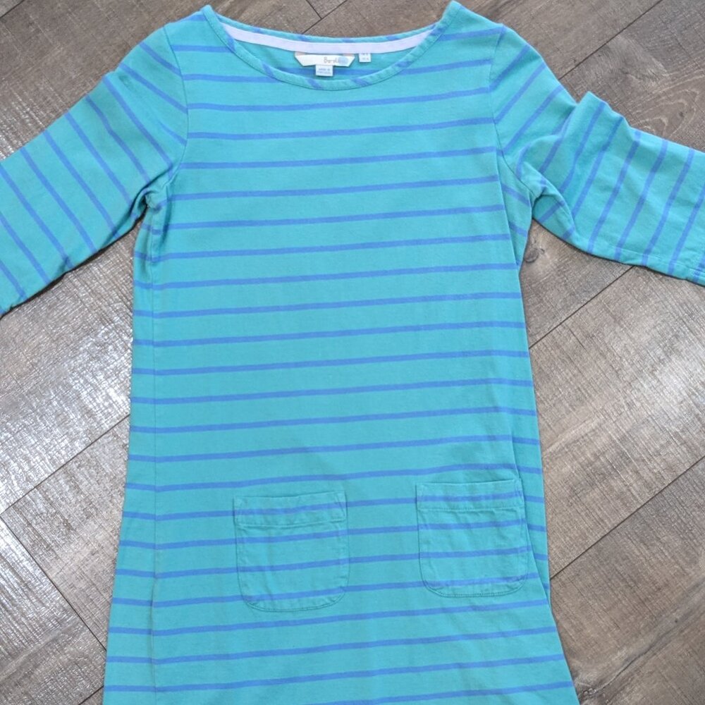 Boden Tunic, Green/Blue, Size US4/UK8
